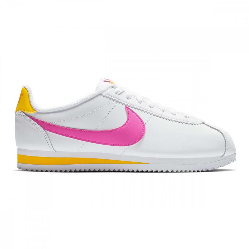 Nike CLASSIC CORTEZ LEATHER White/laser Fuc | Sneaker Donna > Zuimama جوار